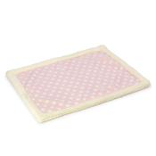 Plaid Ultra Doux Etoiles Rose